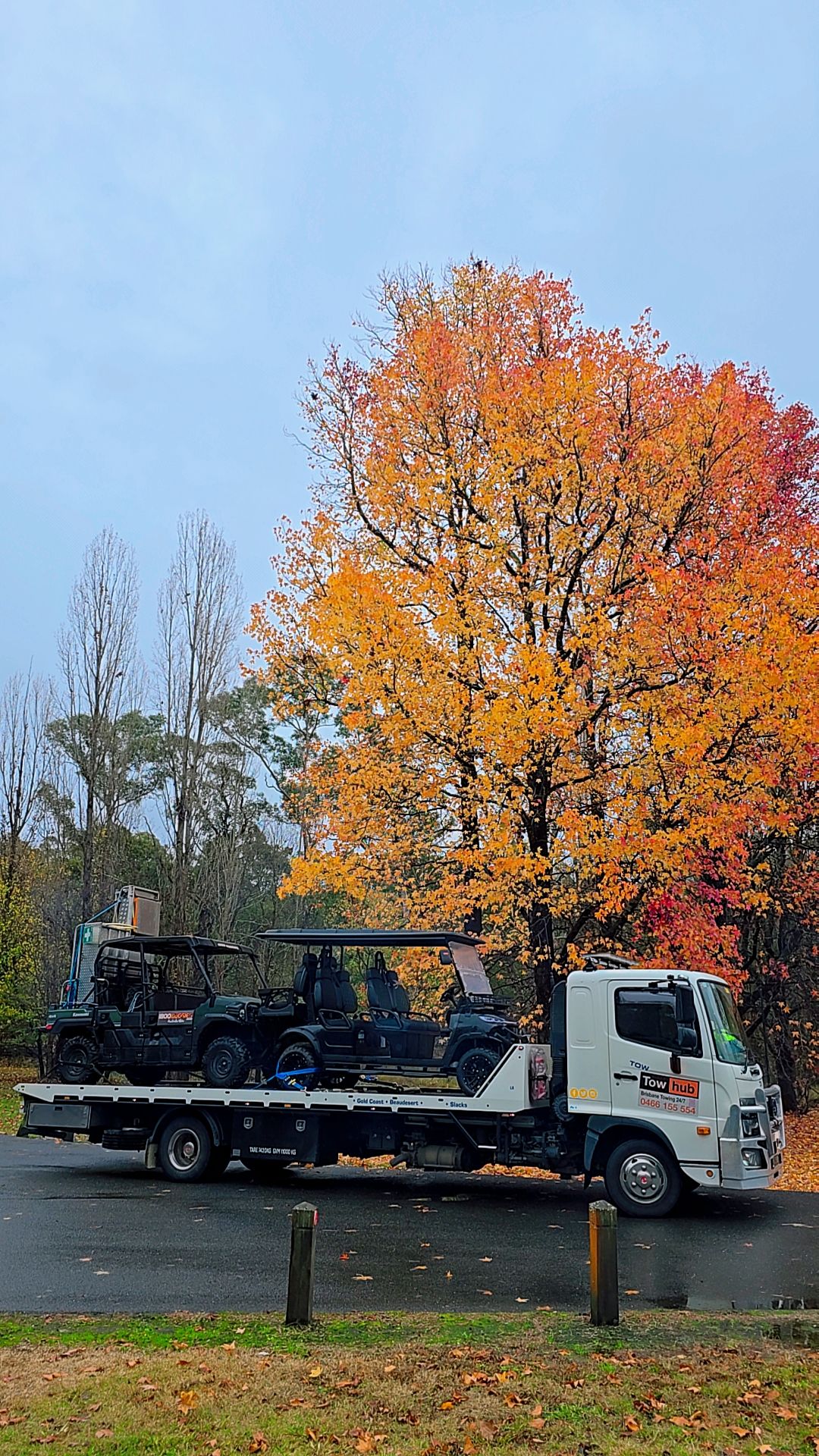 Forklift tilt tray towing Brisbane